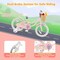 Prorider 16" Kid’s Bike with Training Wheels Adjustable Handlebar Seat Handbrake Blue/Green/Pink